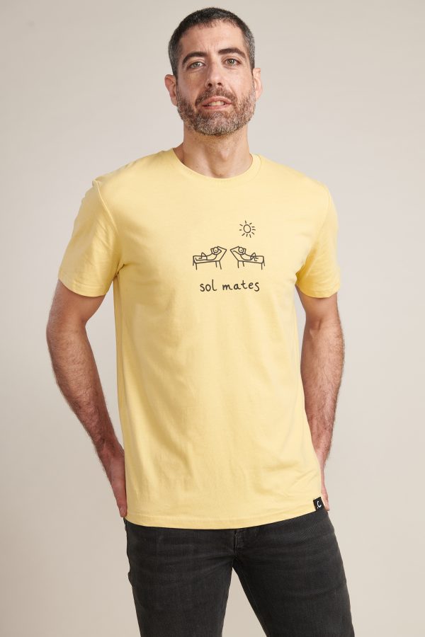 Camiseta orgánica unisex SOL MATES