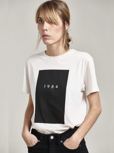 1984 organic unisex t-shirt