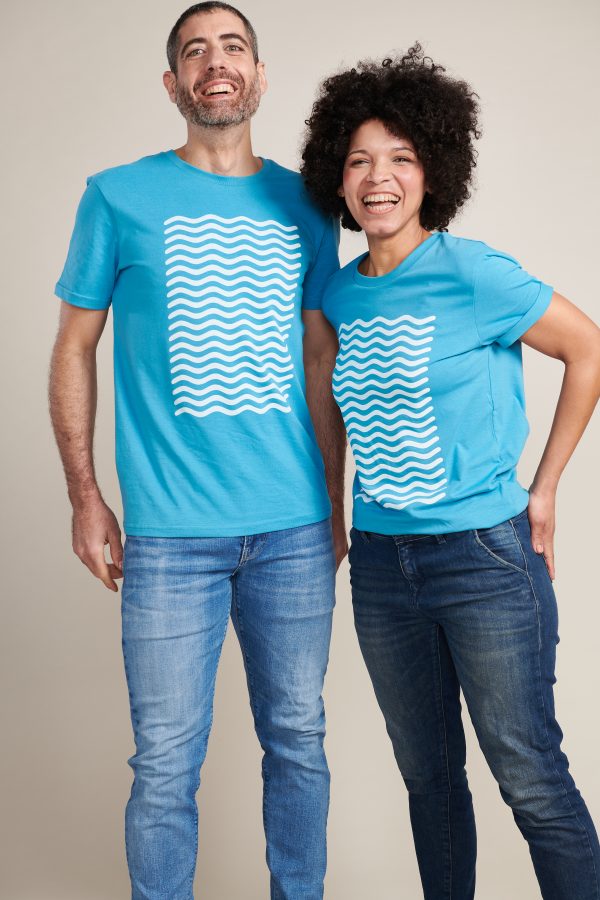 Camiseta orgánica unisex WAVES