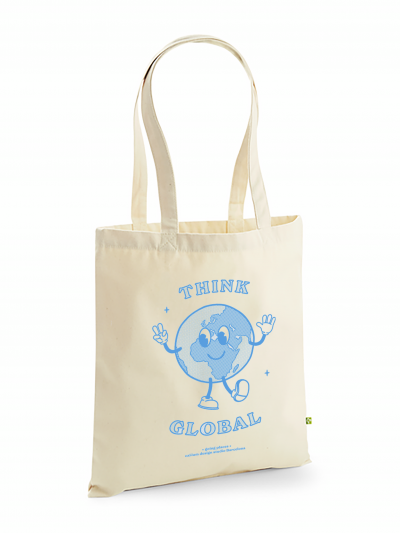 THINK GLOBAL organic tote bag