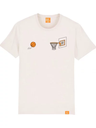 BASKETBALL organic unisex t-shirt