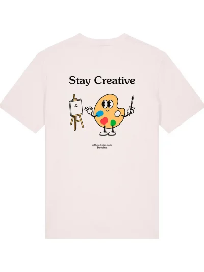 STAY CREATIVE organic unisex t-shirt