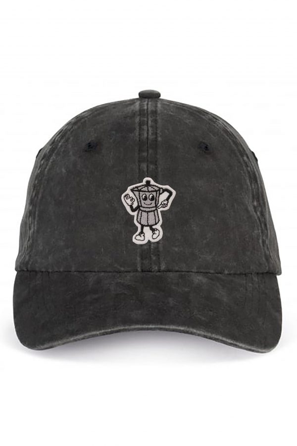 MOKA vintage black cap