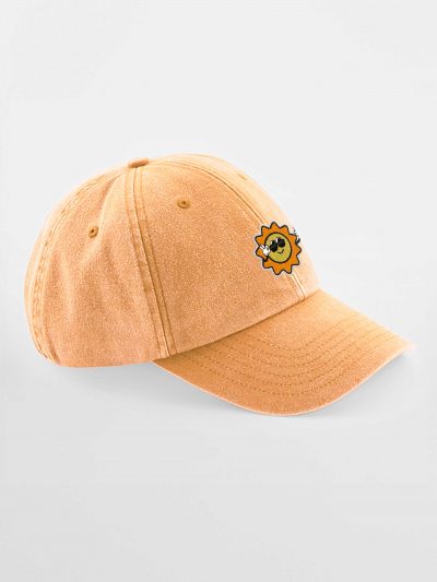 SUNSHINE vintage yellow cap