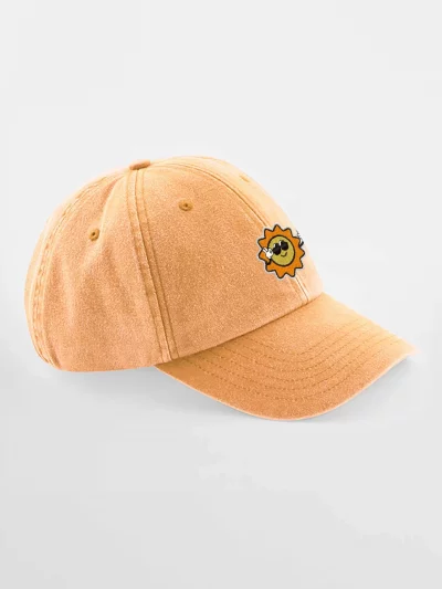 SUNSHINE vintage yellow cap
