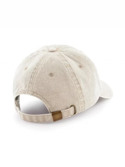 Vintage sand cap from the back